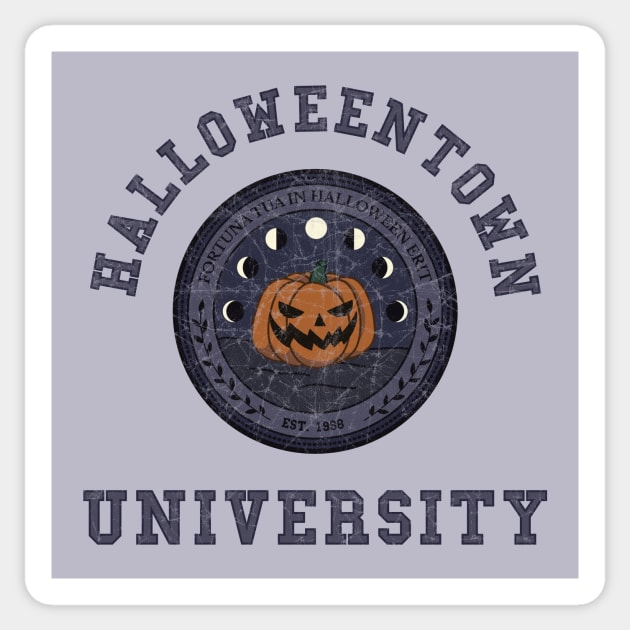 Halloweentown University Sticker by Sticus Design